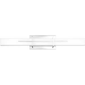 Quoizel Gemini LED 28 inch Polished Chrome Bath Light Wall Light PCGI8528C - Open Box