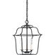 Gallery 3 Light 10 inch Royal Ebony Foyer Pendant Ceiling Light