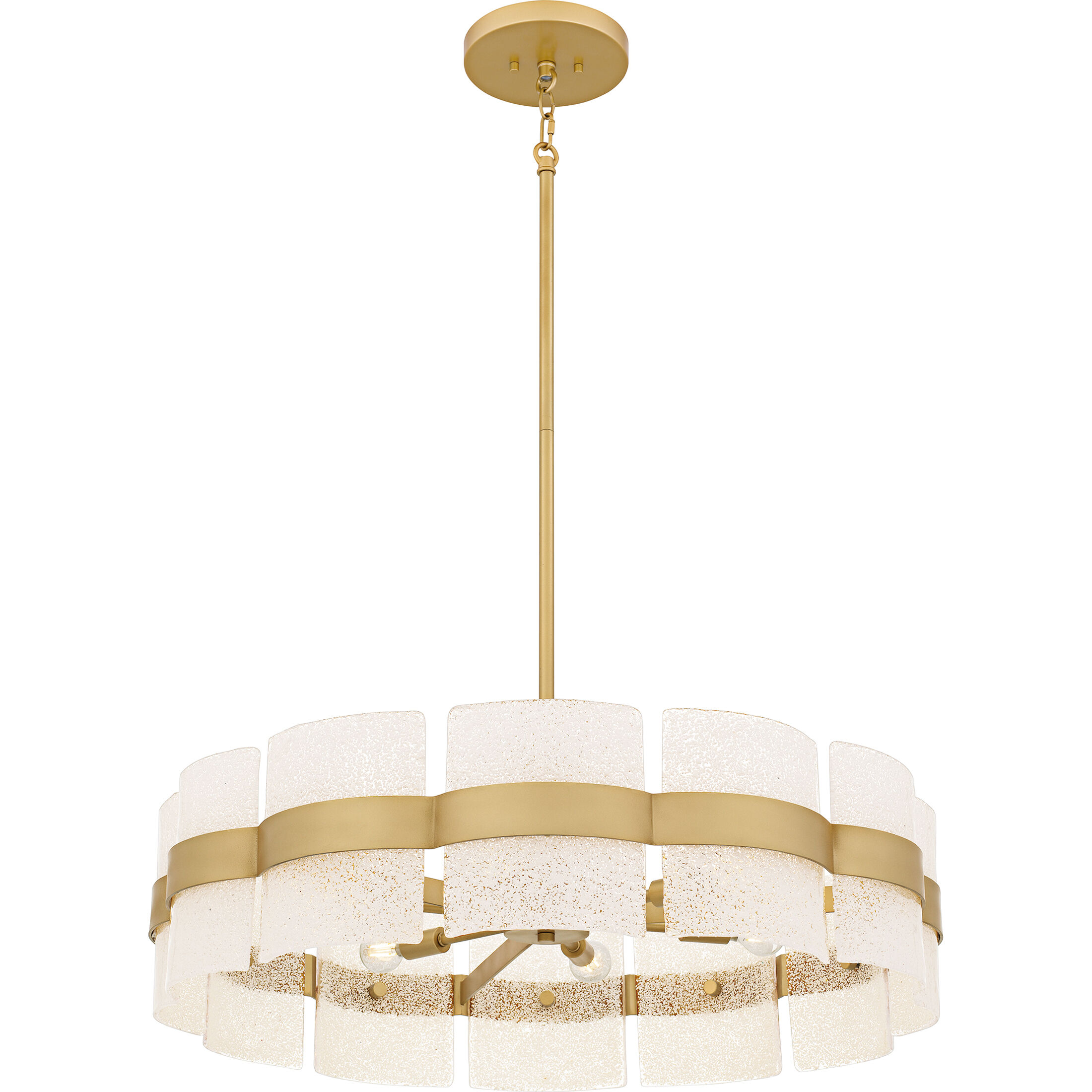 Sweeney 6 Light 30 inch Soft Gold Pendant Ceiling Light