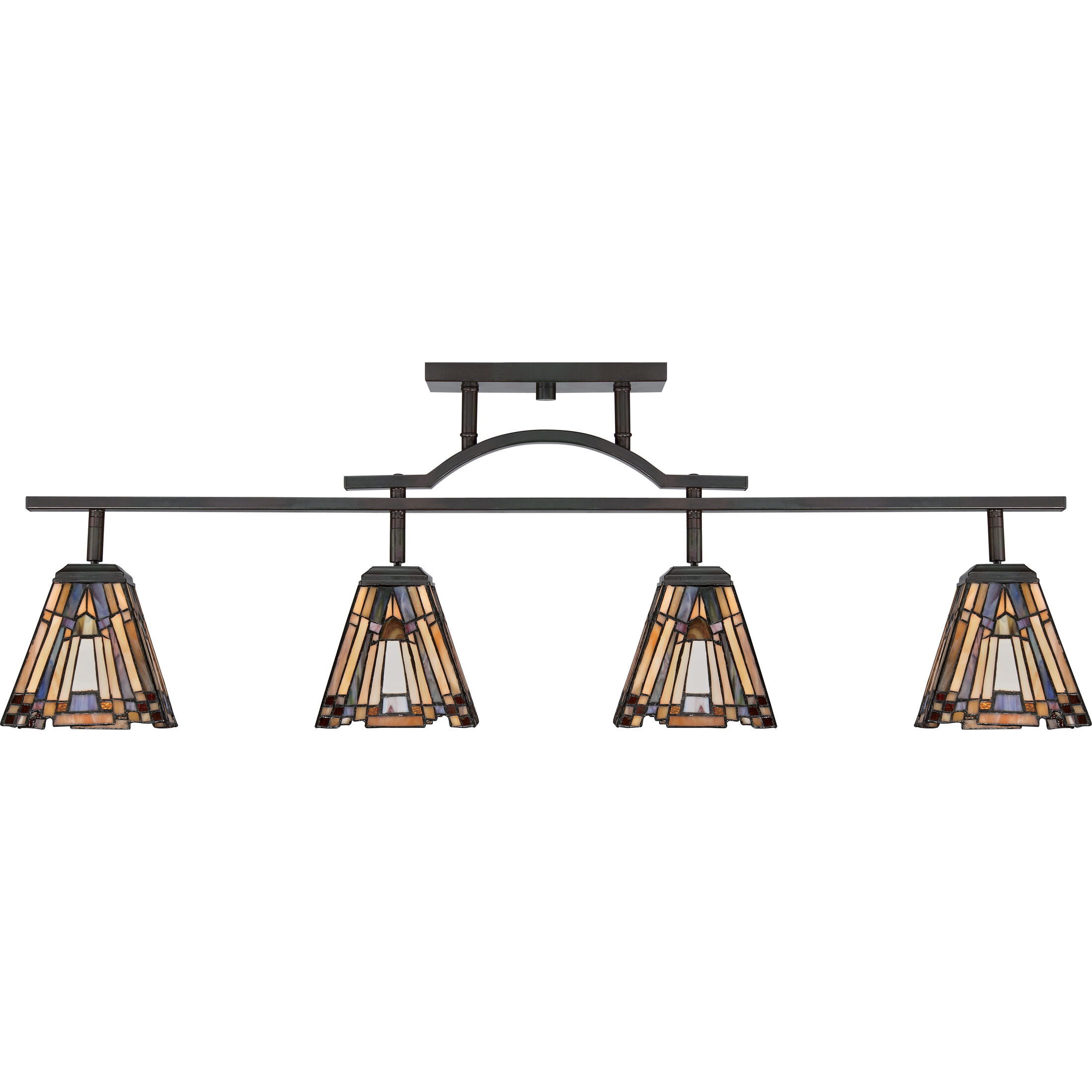 Inglenook 4 Light 120V Valiant Bronze Track Light Ceiling Light, Naturals