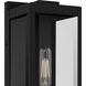 Eastover 1 Light 16 inch Earth Black Outdoor Wall Lantern, Medium