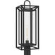 Jayce 1 Light 24.5 inch Matte Black Outdoor Post Lantern