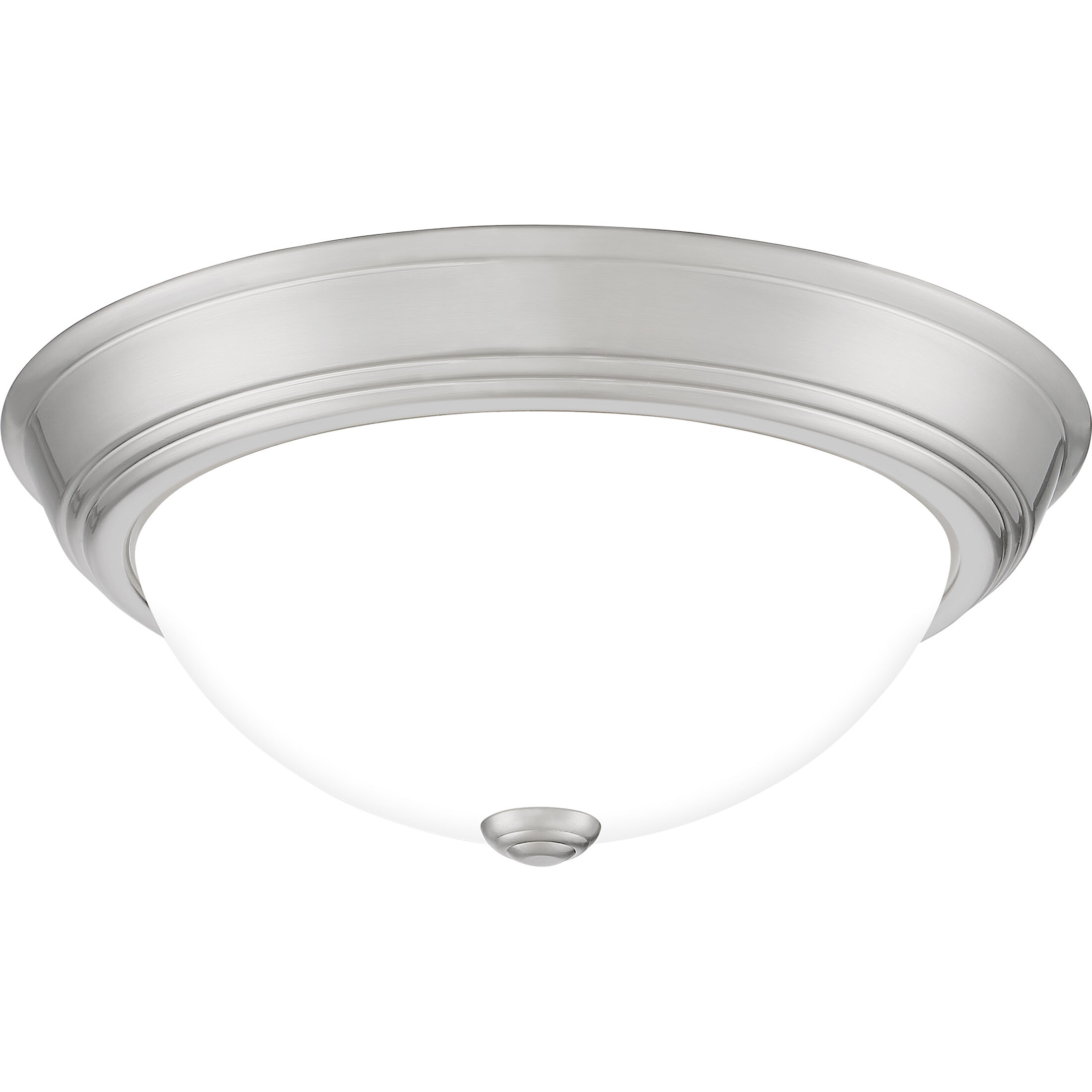 Erwin 2 Light 13 inch Brushed Nickel Flush Mount Ceiling Light