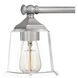 Nicholas 5 Light 42 inch Brushed Nickel Bath Light Wall Light