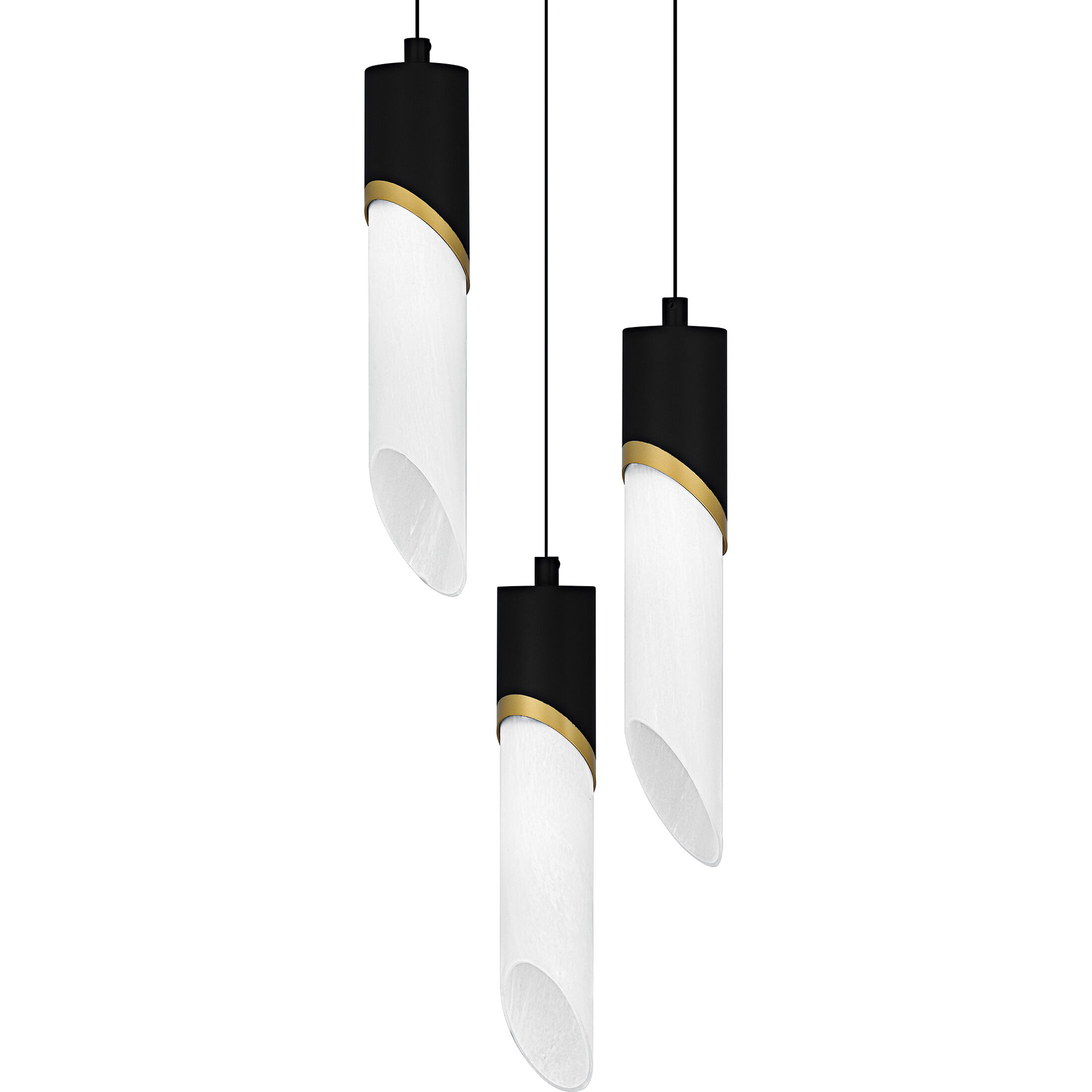 Alys LED 10 inch Matte Black Pendant Ceiling Light