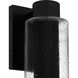 Sawyer LED 15 inch Matte Black Outdoor Wall Lantern, Medium