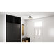 Bingham LED 18 inch Matte Black Semi-Flush Mount Ceiling Light, Large