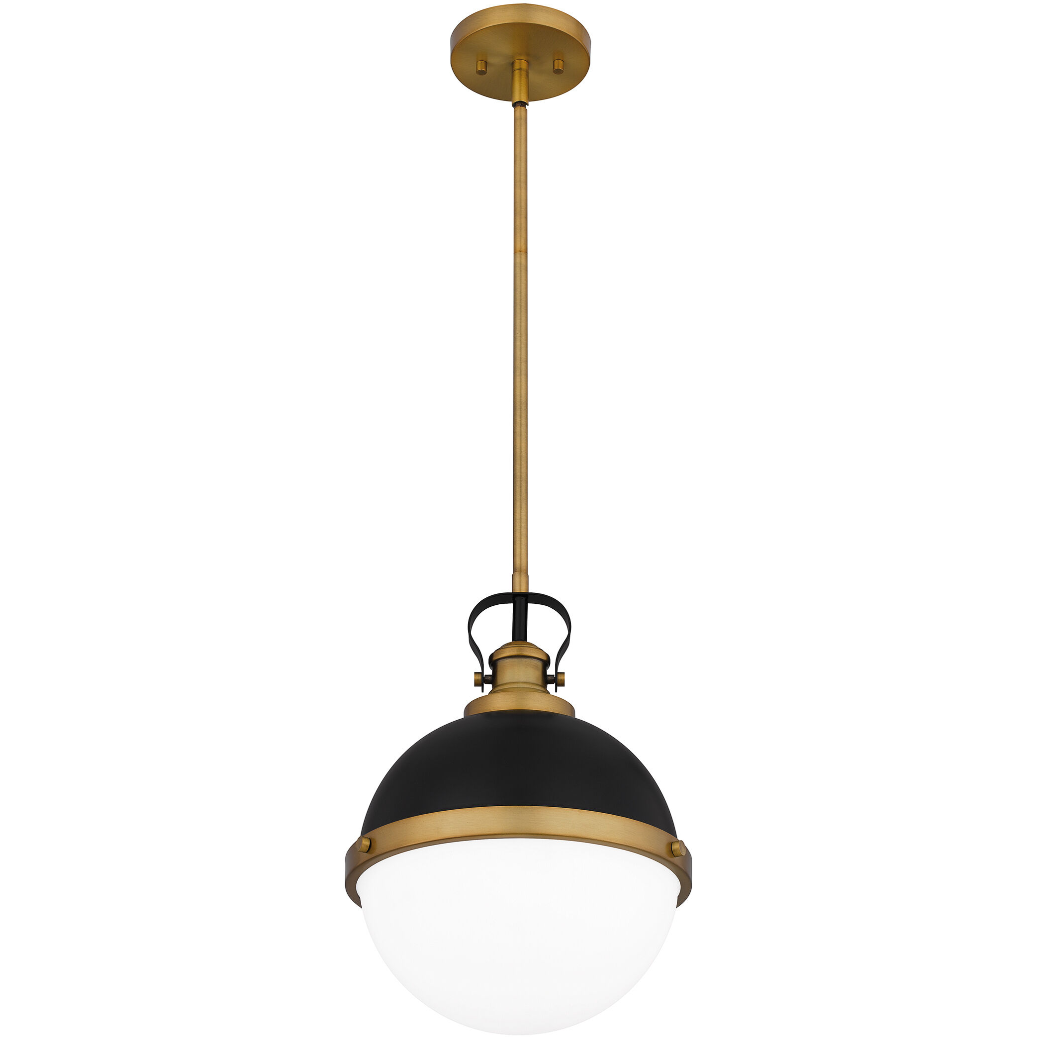 Sullivan 1 Light 11 inch Matte Black Mini Pendant Ceiling Light, Small