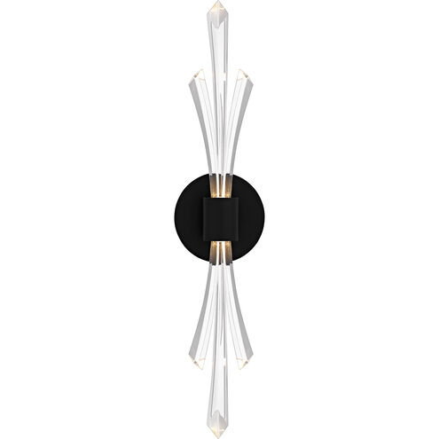 Cecily Wall Sconce Wall Light in Matte Black, Small