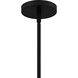 Willa 4 Light 30 inch Matte Black Pendant Ceiling Light