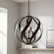 Blacksmith Pendant Ceiling Light in Earth Black