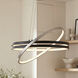 Isabelle 32.5 inch Matte Black Pendant Ceiling Light