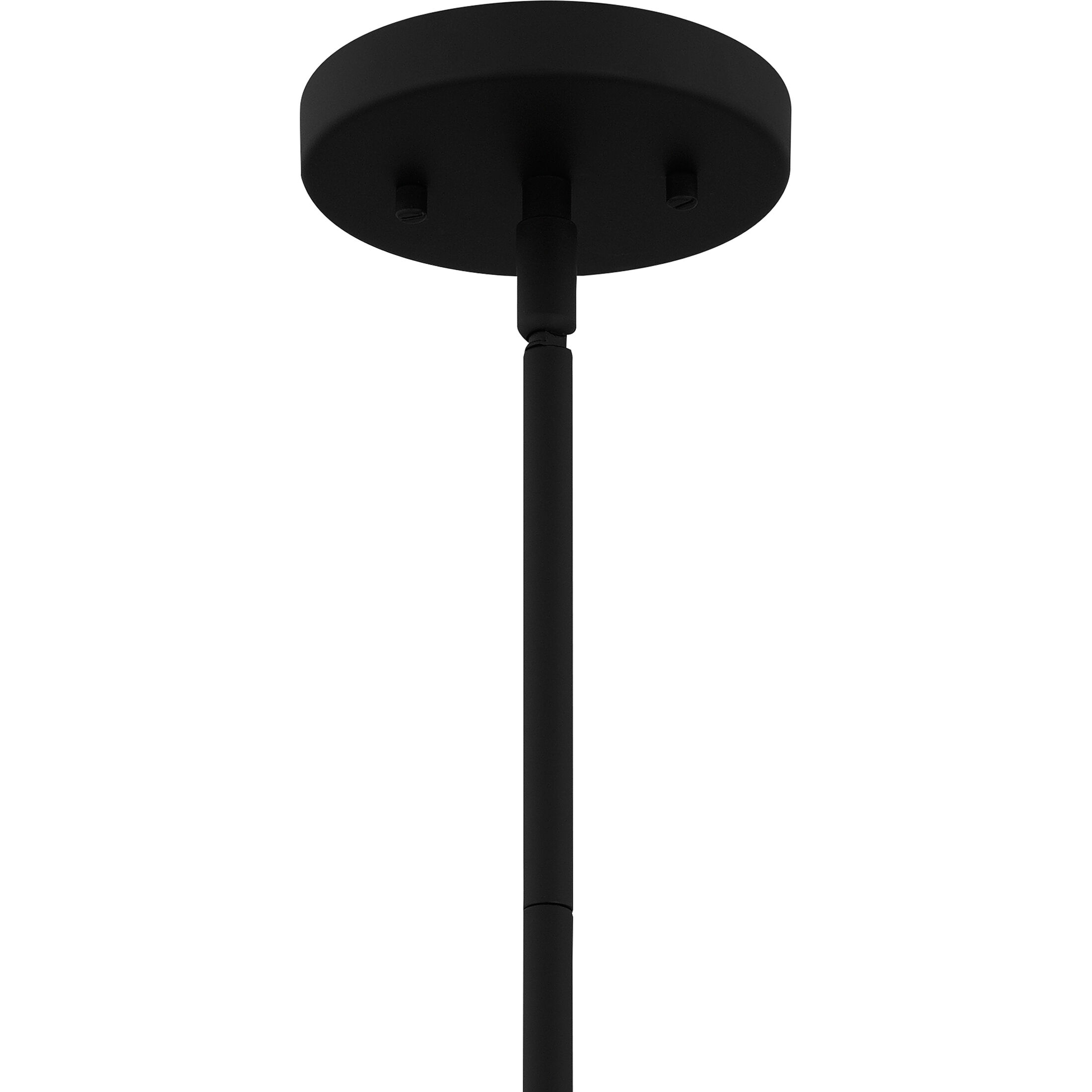 Brink 1 Light 10 inch Matte Black Mini Pendant Ceiling Light
