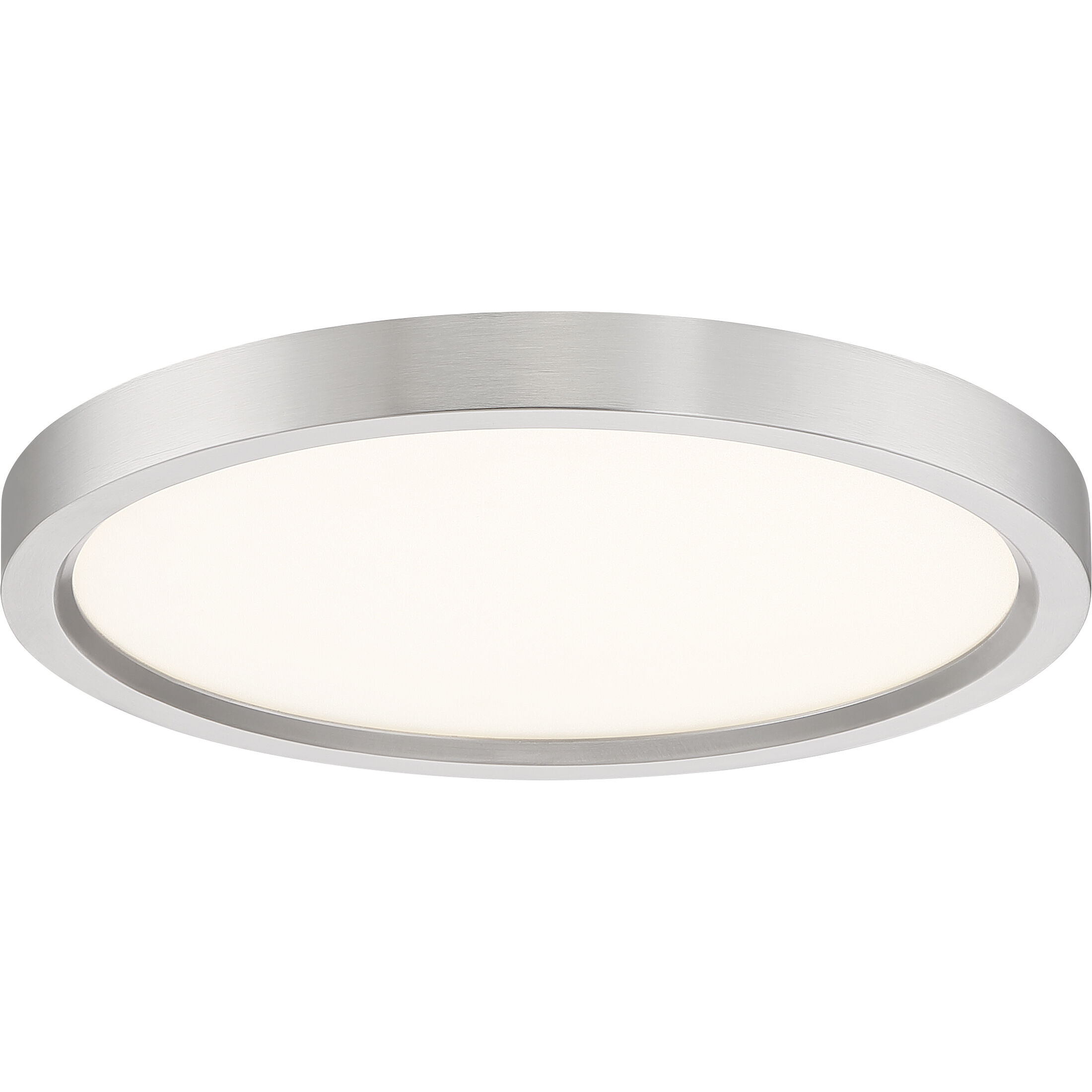 Outskirts LED 11 inch Brushed Nickel Flush Mount Ceiling Light