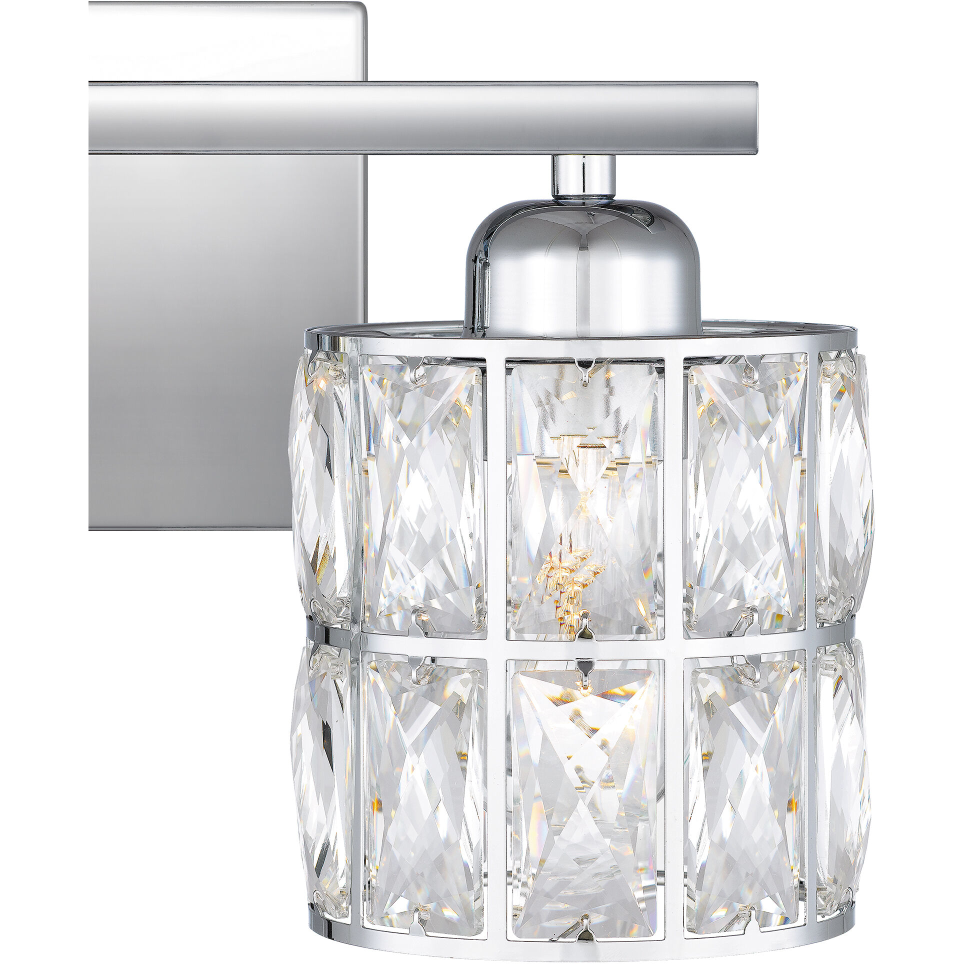 Gibson 2 Light 13 inch Polished Chrome Bath Light Wall Light