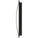 Onyx LED 24 inch Earth Black Outdoor Wall Lantern, Large