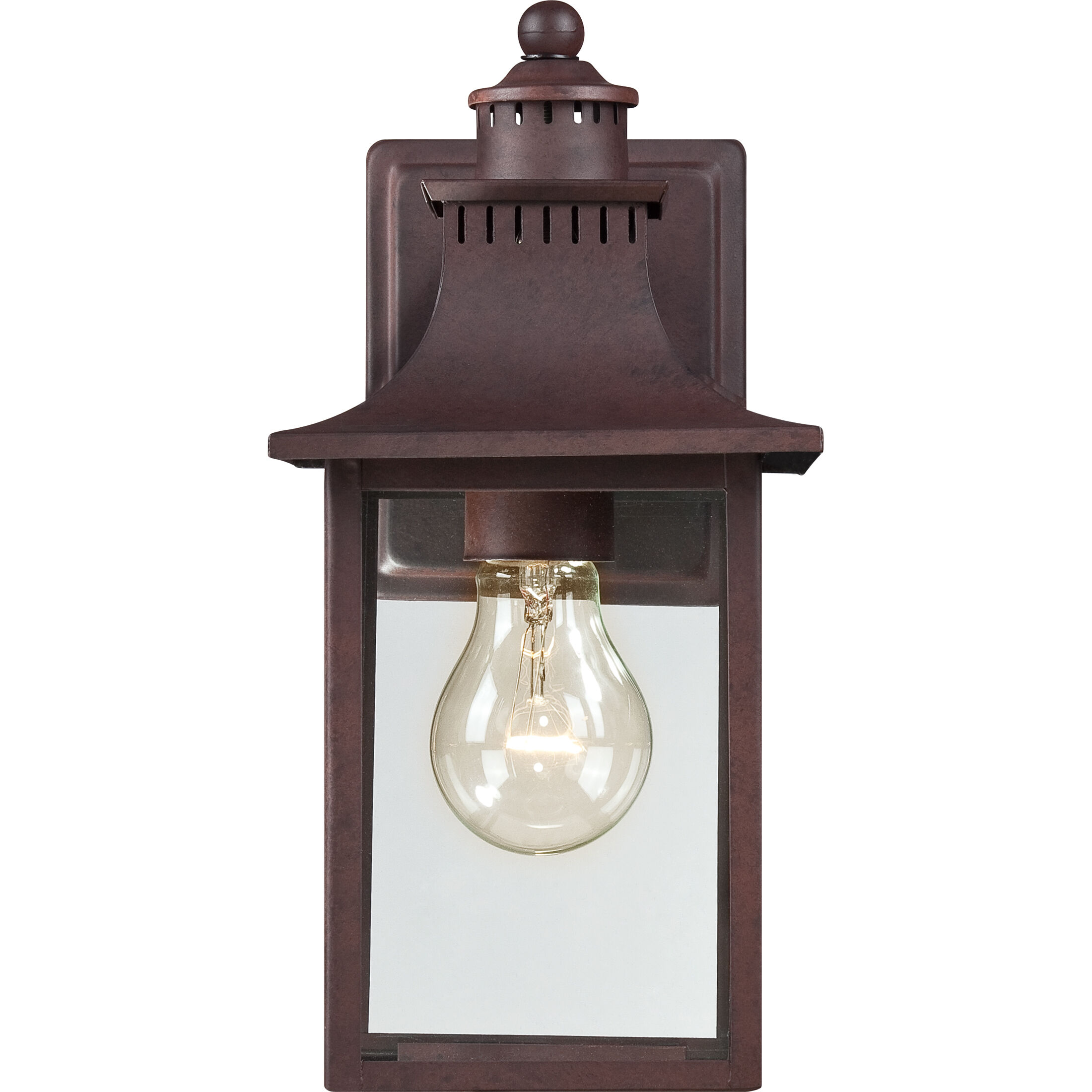 Chancellor 1 Light 12 inch Copper Bronze Outdoor Wall Lantern