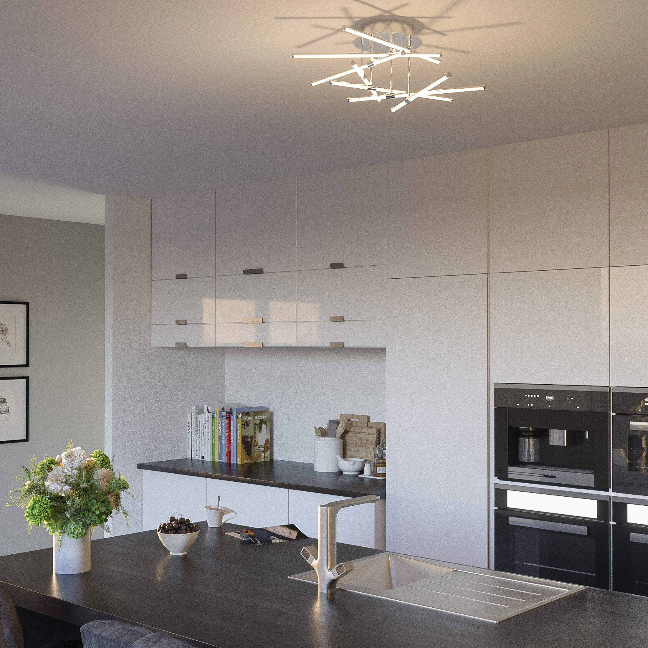 22 inch flush mount ceiling light on sale