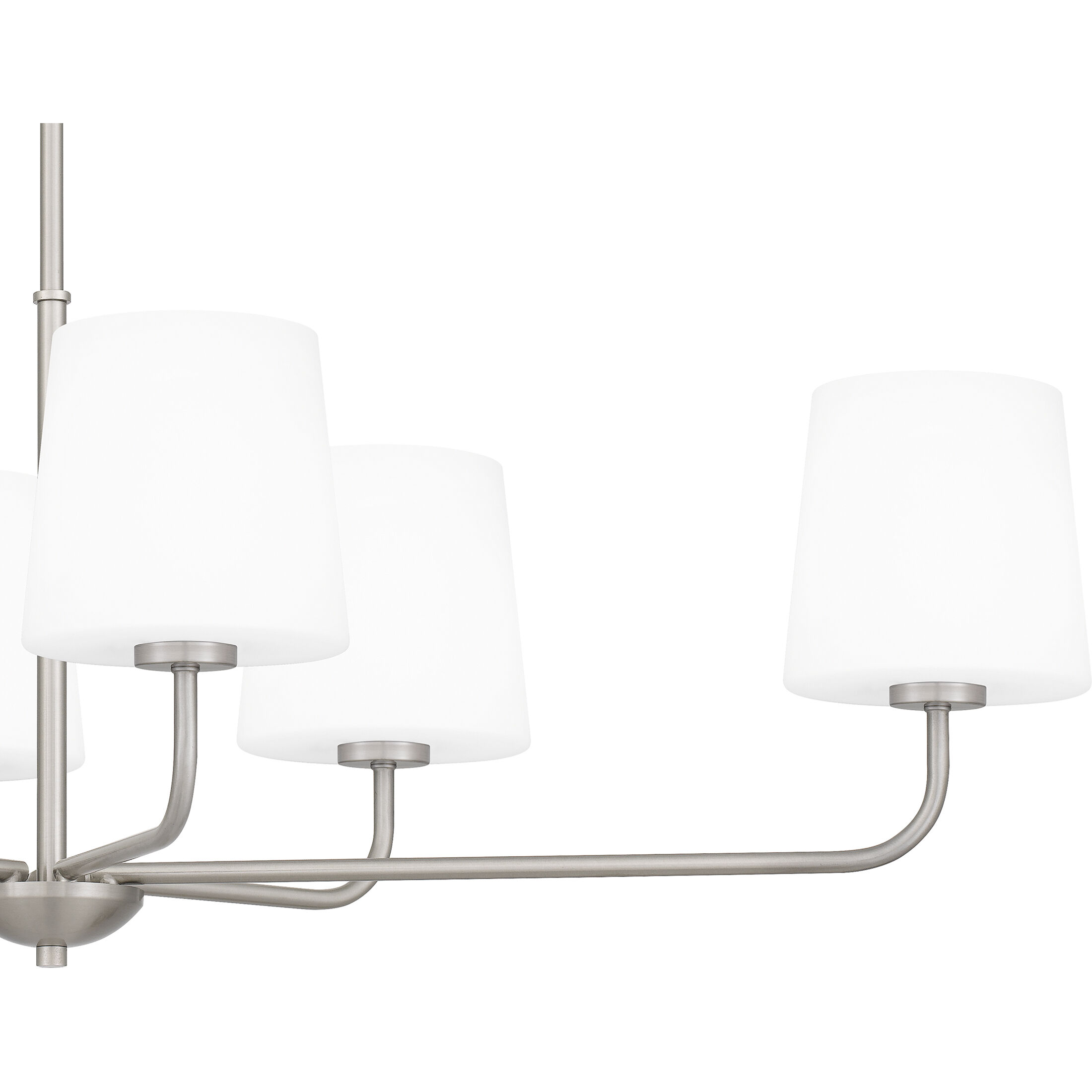 Gallagher 6 Light 42 inch Brushed Nickel Island Light Ceiling Light
