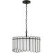 Annabelle 3 Light 16.25 inch Matte Black Pendant Ceiling Light