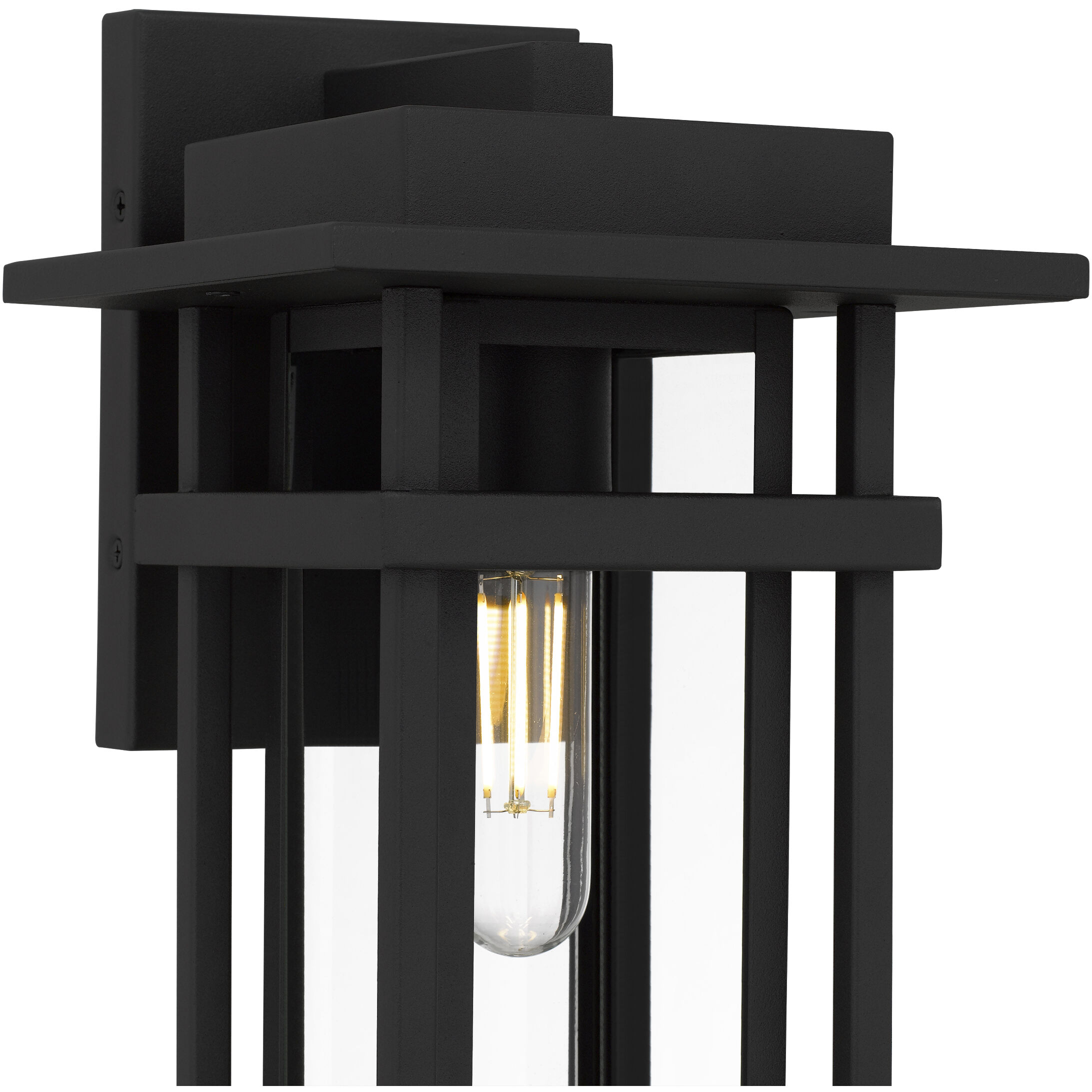 Morgan 1 Light 12 inch Earth Black Outdoor Wall Lantern