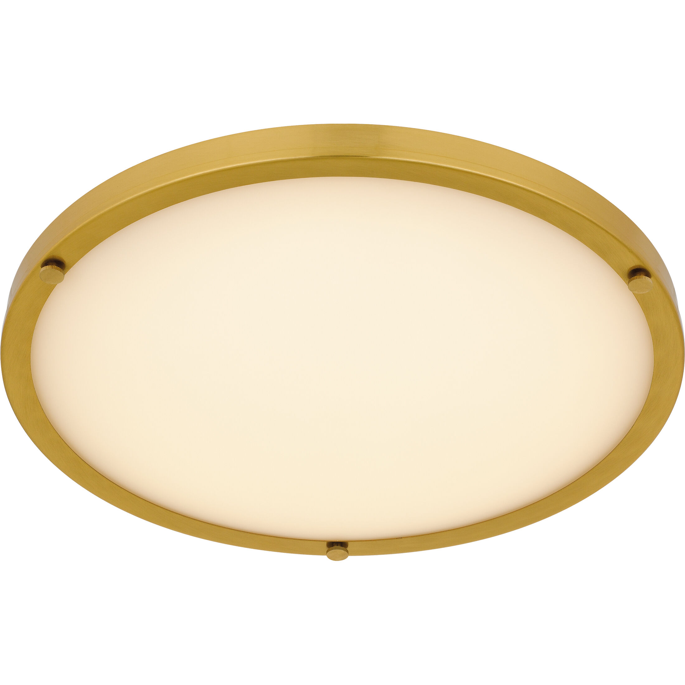 Donne LED 15.75 inch Brushed Gold Semi-Flush Mount Ceiling Light, Medium