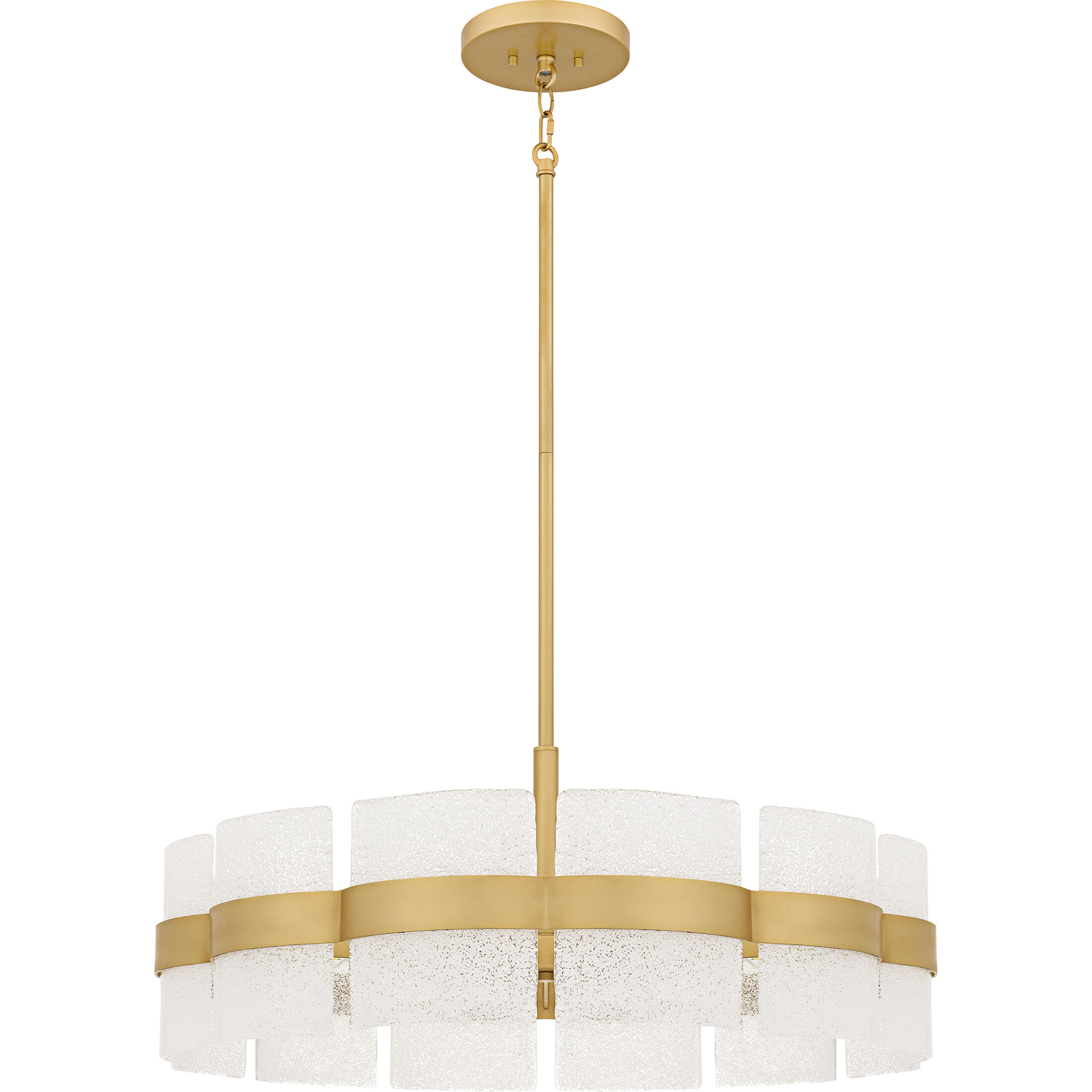 Sweeney 6 Light 30 inch Soft Gold Pendant Ceiling Light