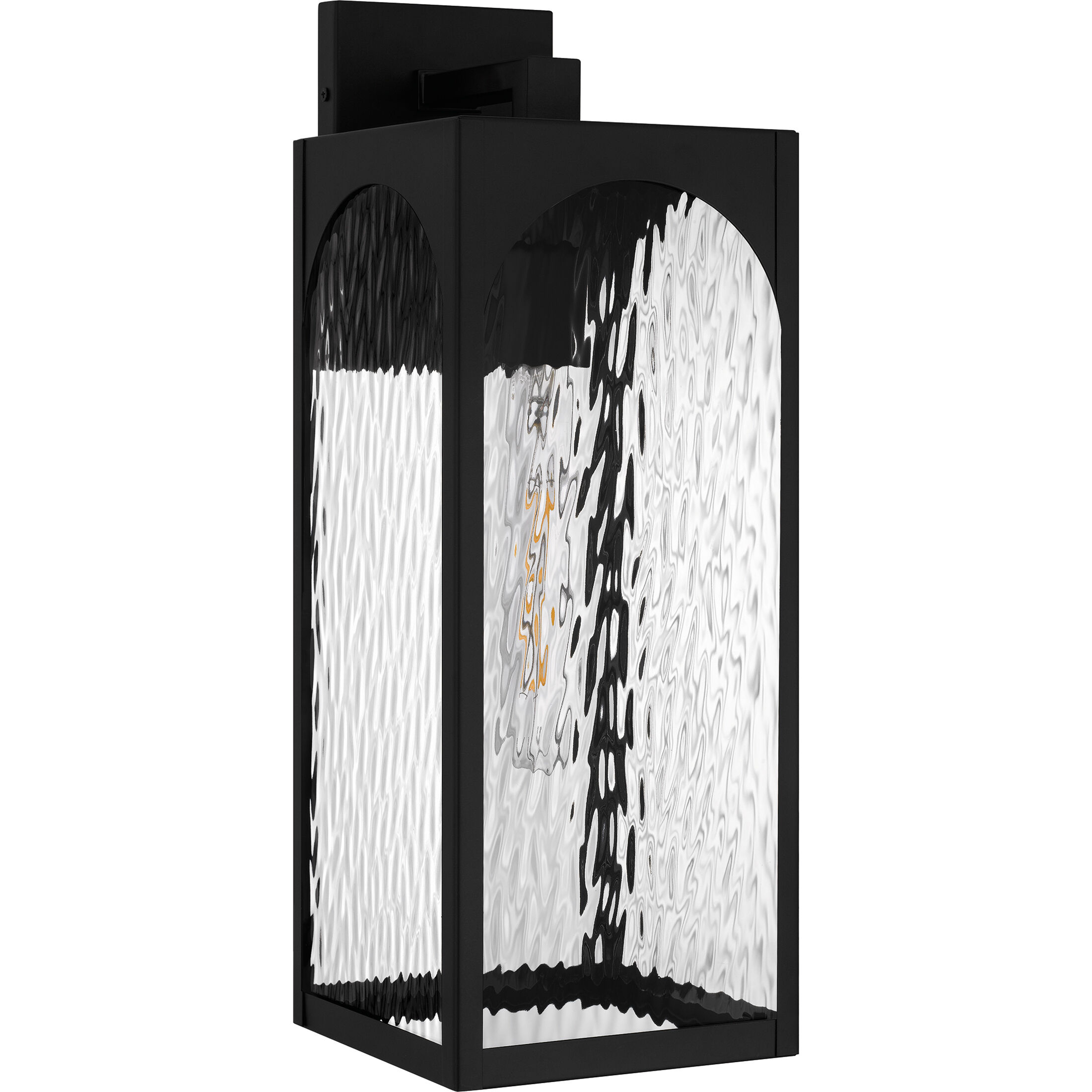 Dallington 1 Light 19.75 inch Matte Black Outdoor Wall Lantern, Large