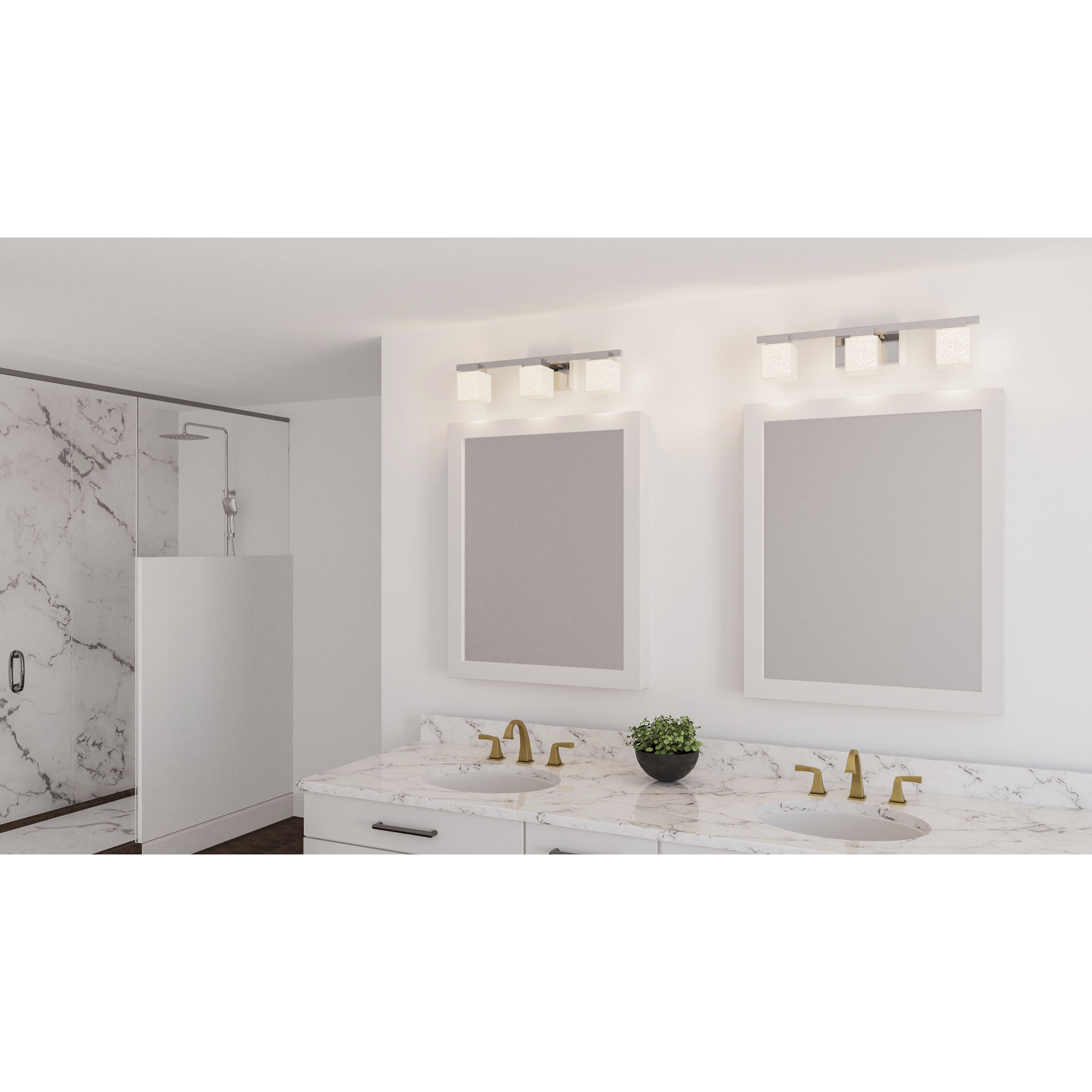 Zola LED 23 inch Polished Chrome Bath Light Wall Light