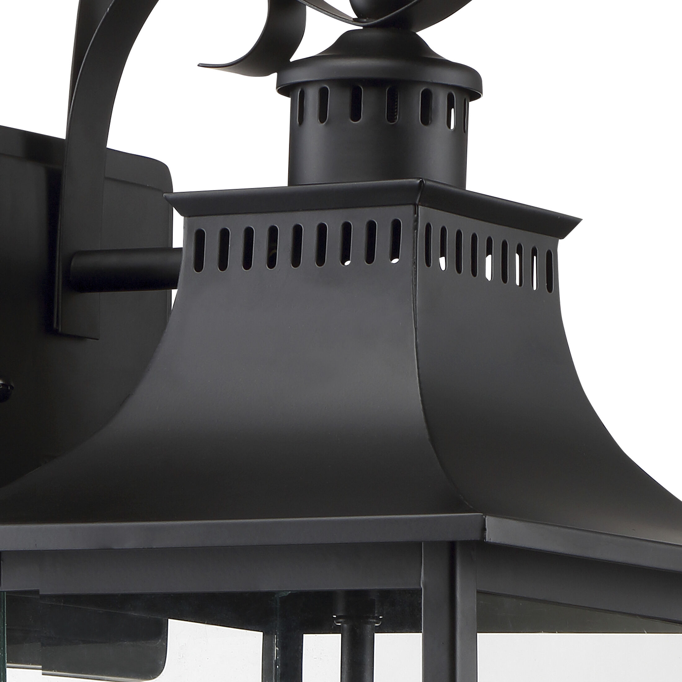 Quoizel CCR8408K Chancellor 2 Light 19 inch Mystic Black Outdoor