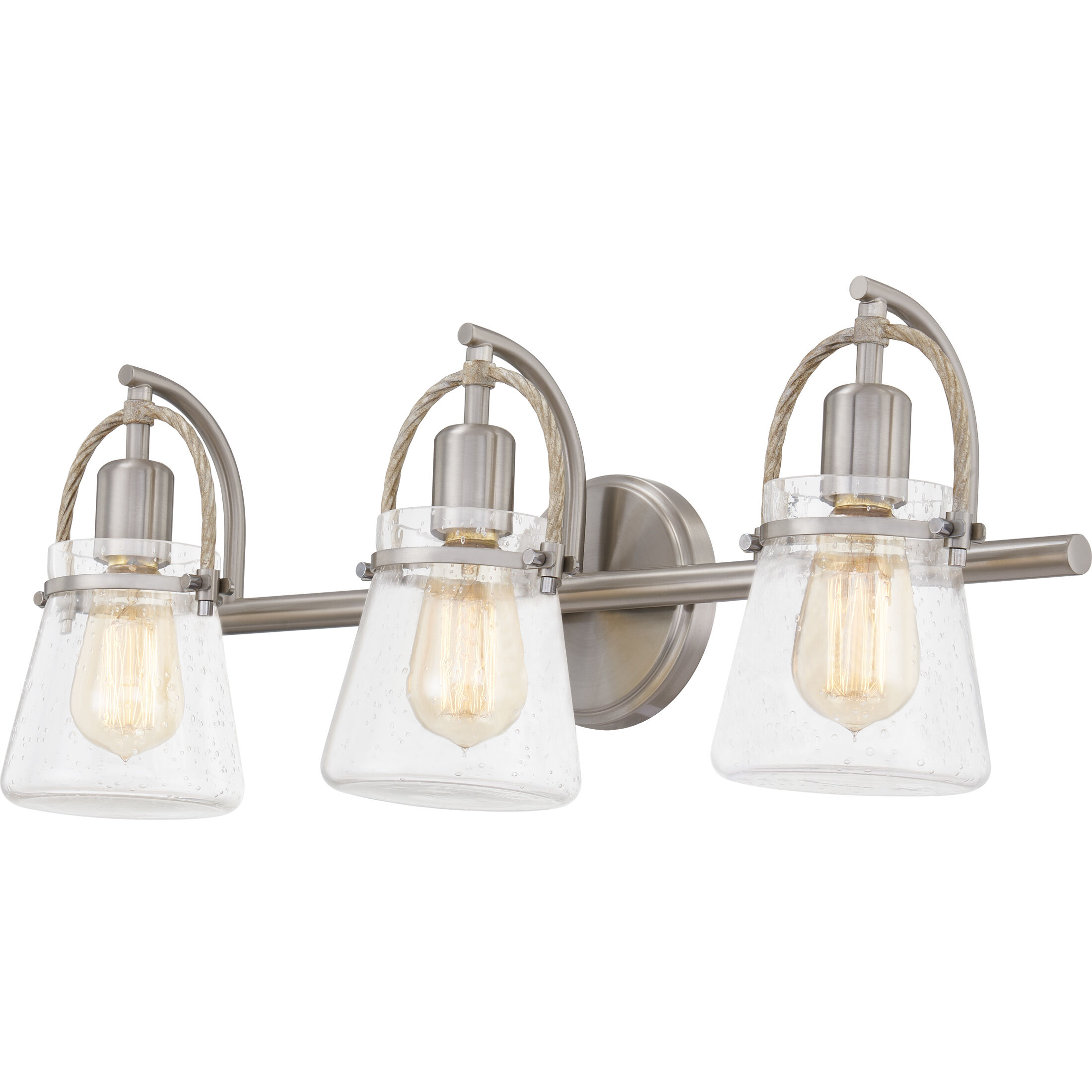 Quoizel STF8624BN Stafford 3 Light 24 inch Brushed Nickel