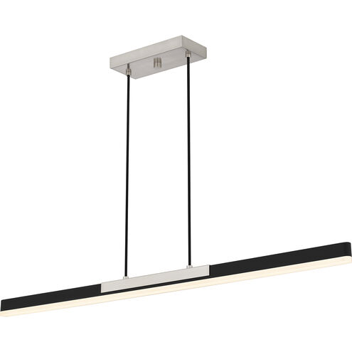 Colter LED 48 inch Brushed Nickel Island Light Ceiling Light, Large