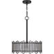 Hartman 3 Light 16 inch Matte Black Pendant Ceiling Light