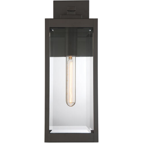 Westover 1 Light 17 inch Western Bronze Outdoor Wall Lantern