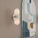 Bree Wall Sconce Wall Light in Polished Chrome