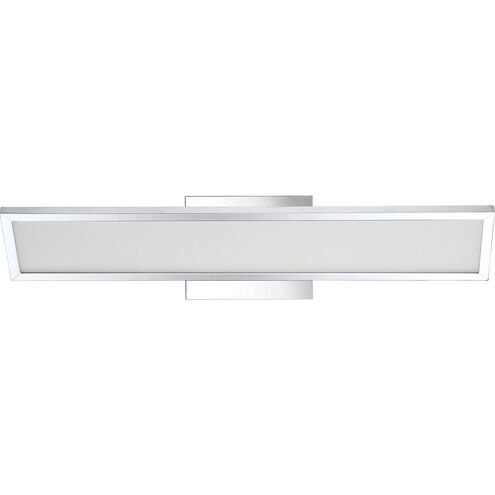 Flash LED 24 inch Polished Chrome Vanity Light Wall Light in 25 inch