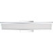 Flash LED 24 inch Polished Chrome Vanity Light Wall Light in 25 inch