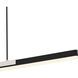 Colter LED 48 inch Brushed Nickel Island Light Ceiling Light, Large