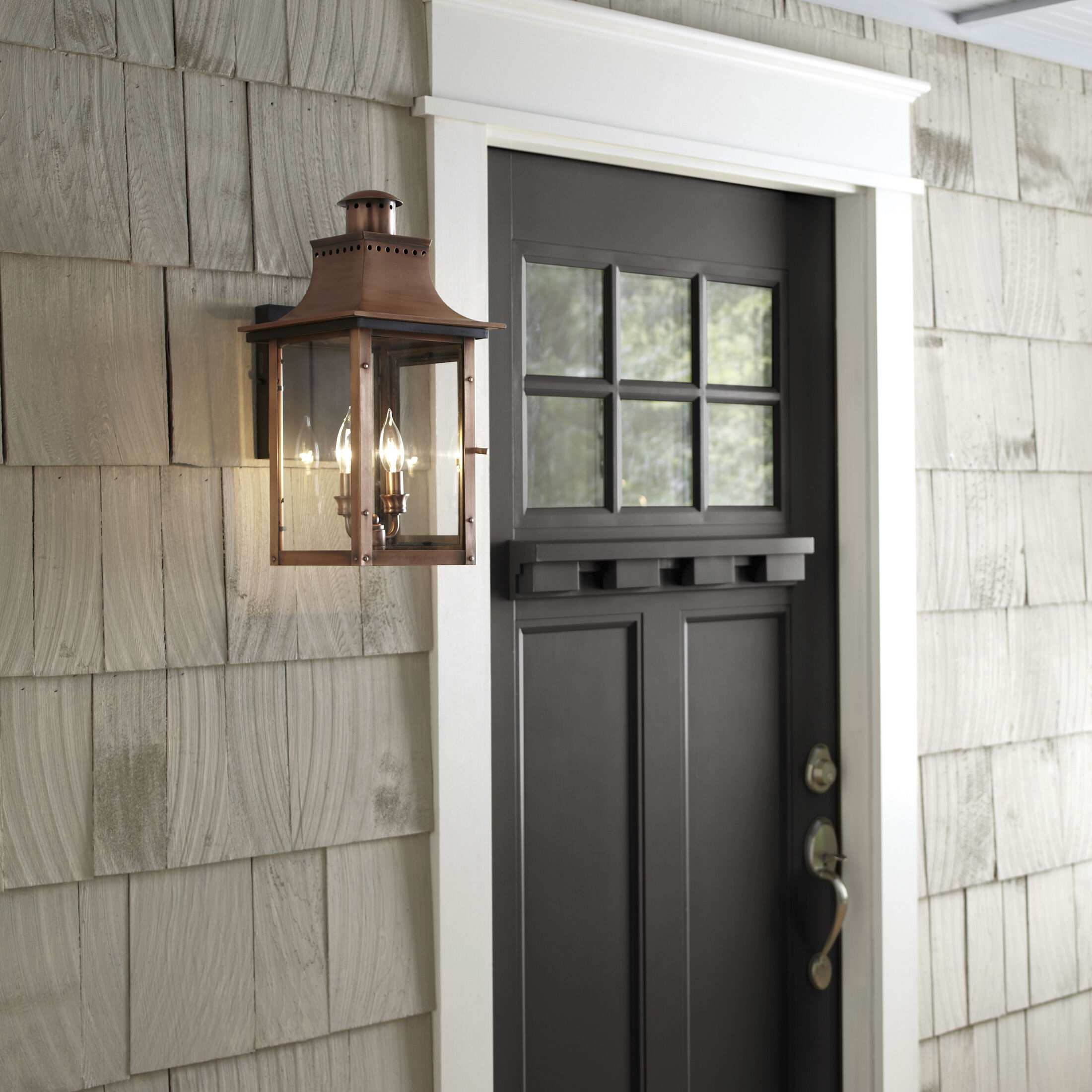 Quoizel Lighting Chalmers 2 Light Outdoor Wall Lantern in