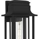 Garner 1 Light 16.5 inch Matte Black Outdoor Wall Lantern