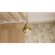 Drover 1 Light 12 inch Bronze Gold Pendant Ceiling Light