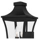Quentin 2 Light 16.25 inch Earth Black Outdoor Wall Lantern, Medium