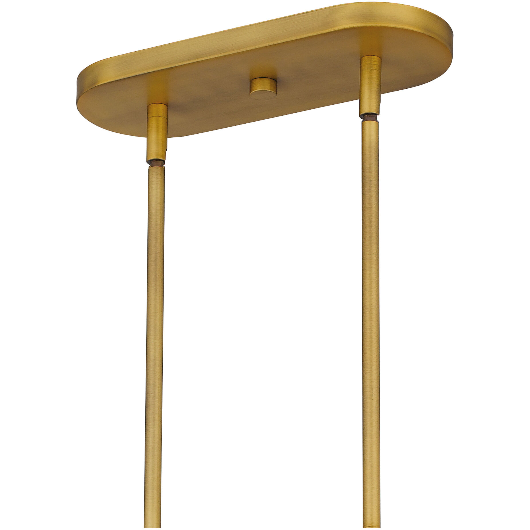 Valens 6 Light 40 inch Aged Brass Island Light Ceiling Light