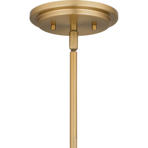 Dupree 4 Light 14 inch Brushed Weathered Brass Pendant Ceiling Light