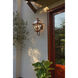 Rue De Royal 2 Light 24 inch Aged Copper Outdoor Wall Lantern