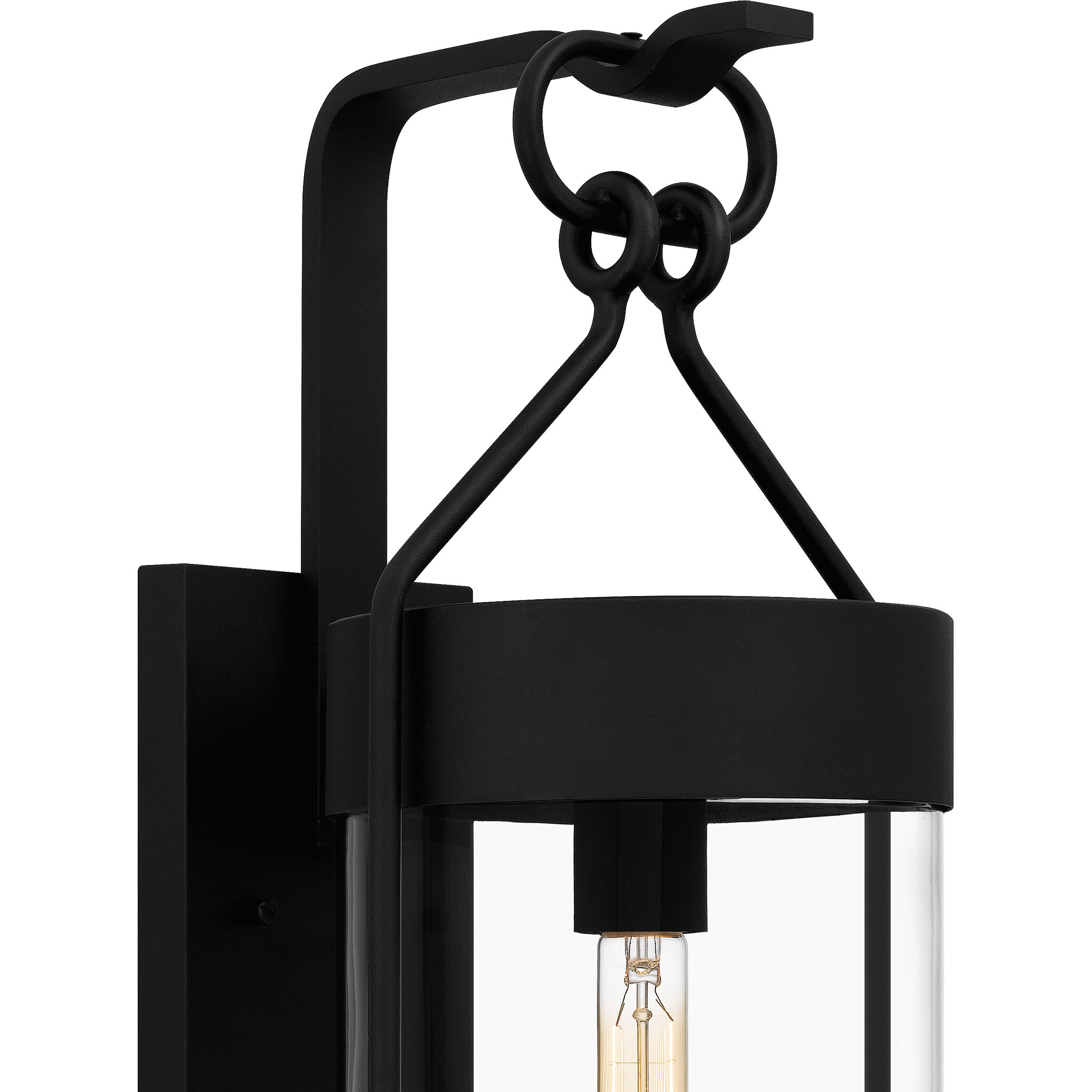 Corbin 1 Light 23 inch Earth Black Outdoor Wall Lantern