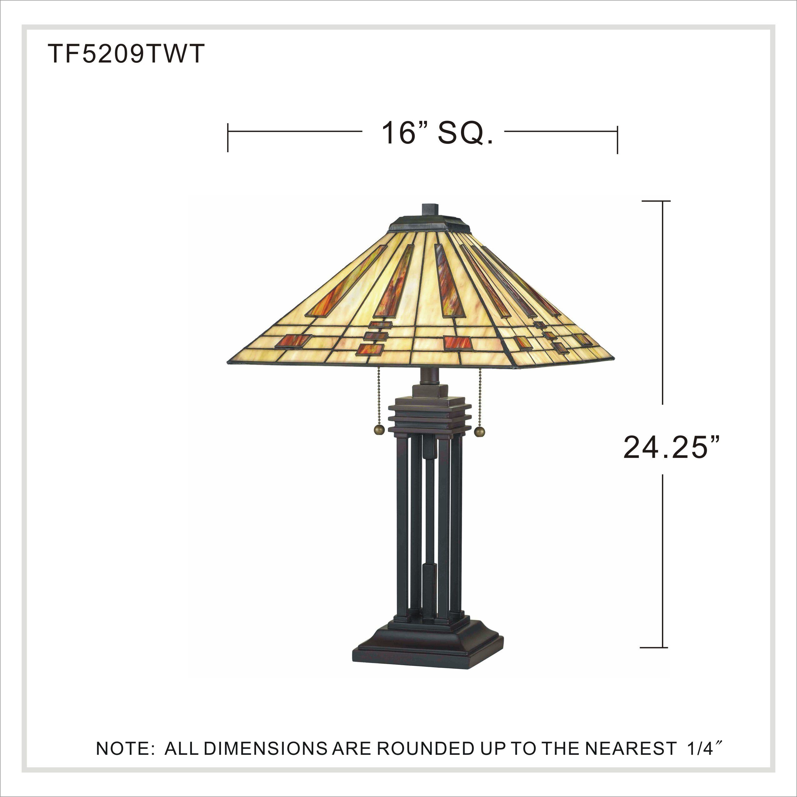 Stevie 24 inch 75 watt Western Bronze Table Lamp Portable Light