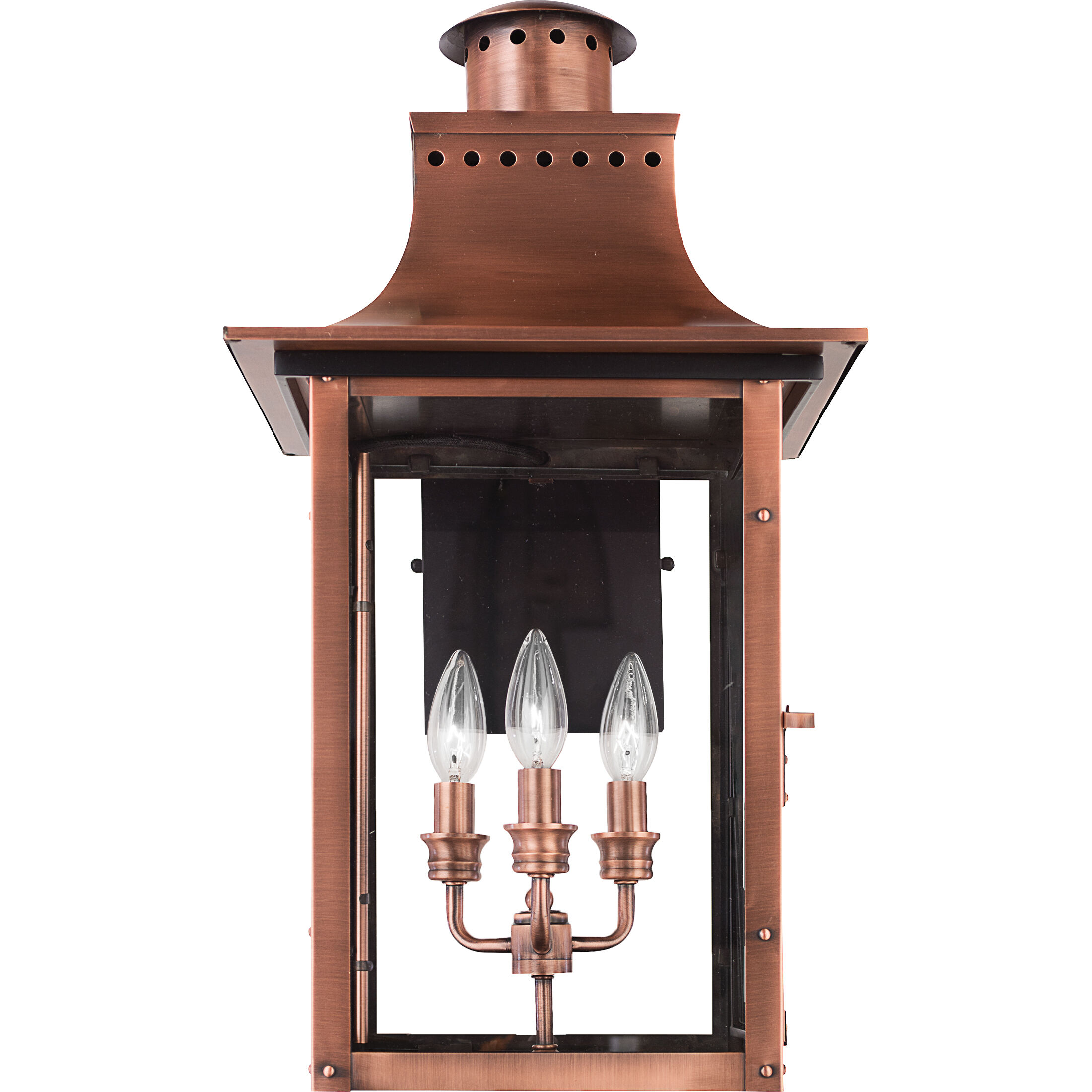 輝く高品質な Outdoor Light 3 Chalmers Lighting Quoizel Wall in Lantern ぬいぐるみ