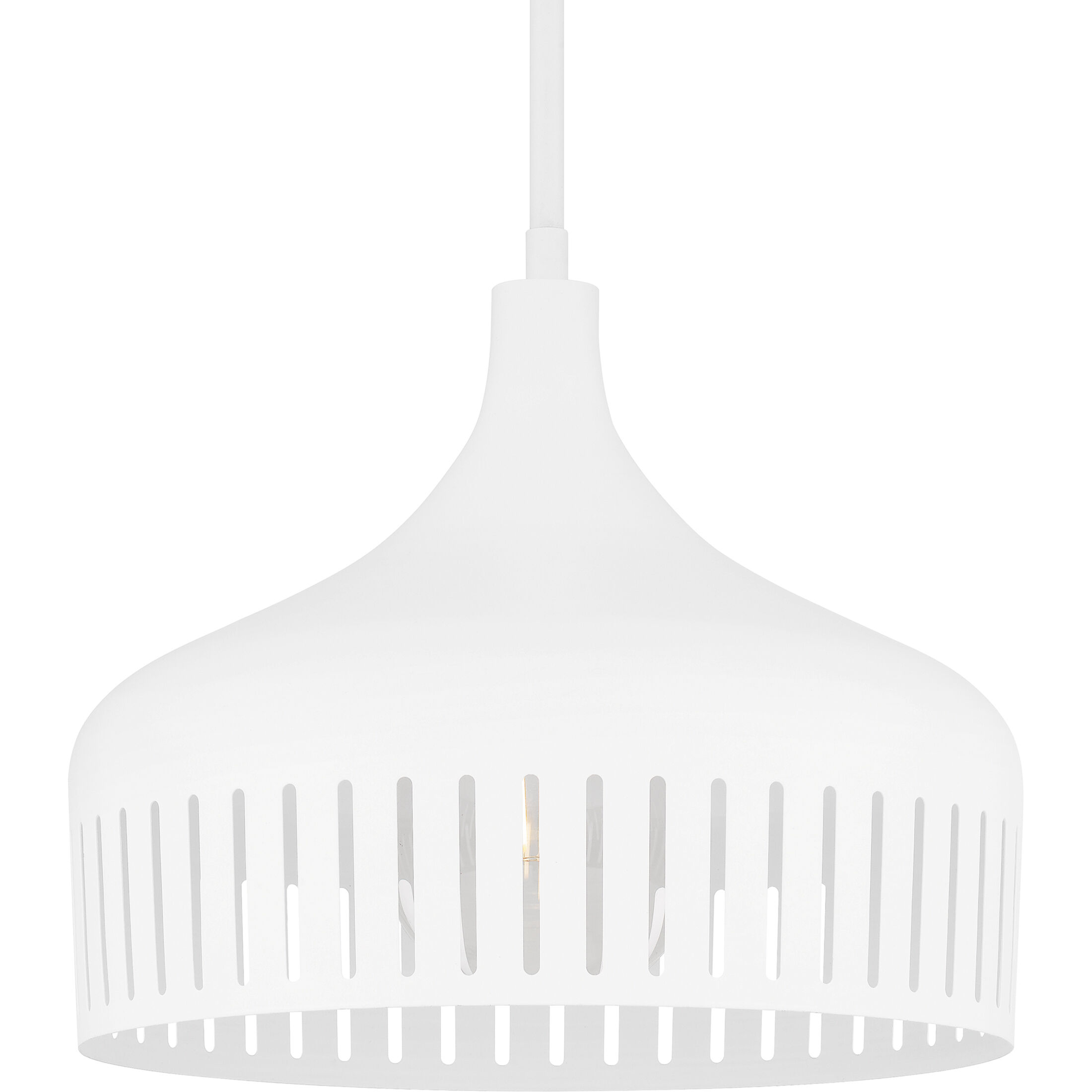 Keagan 1 Light 14 inch Matte White Pendant Ceiling Light