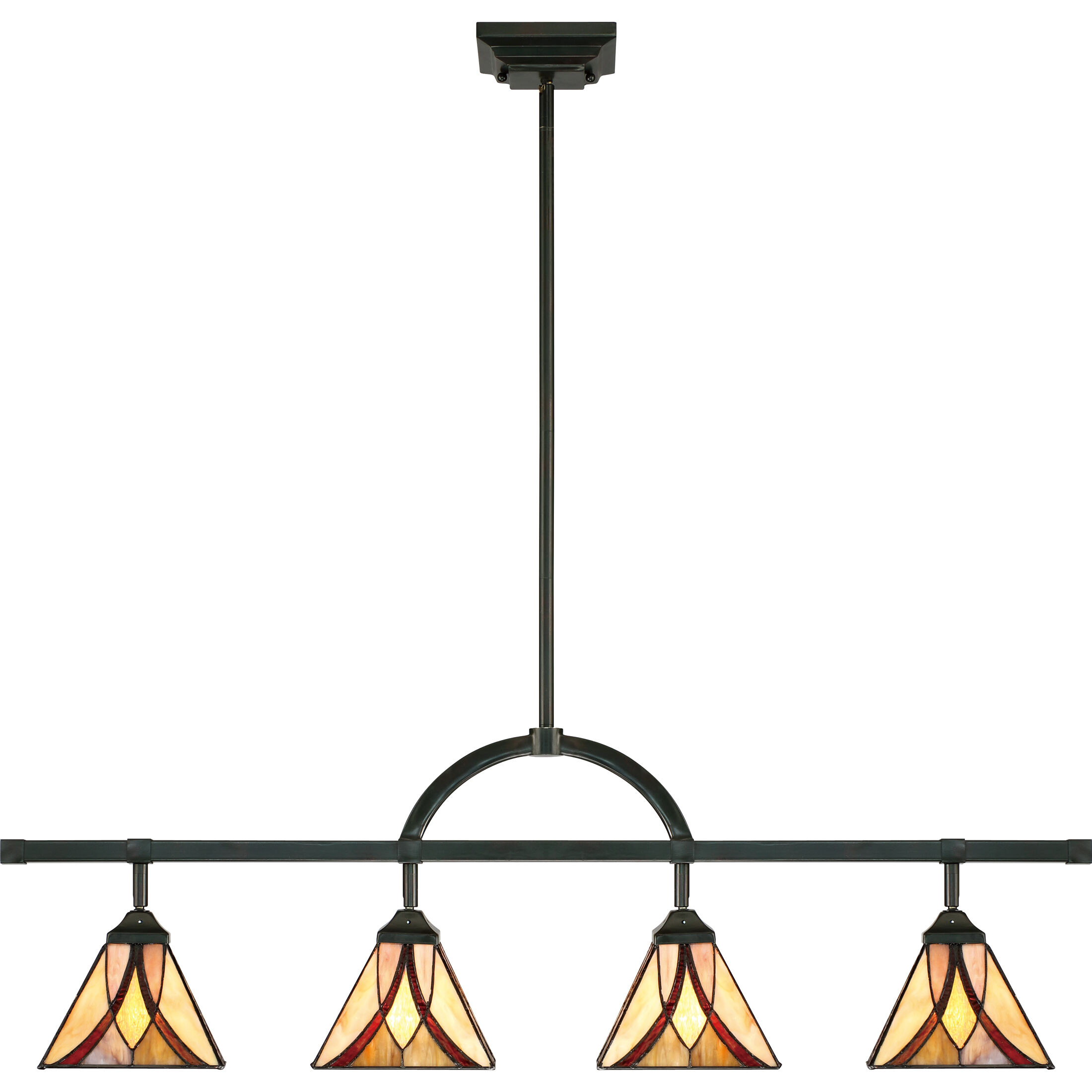Asheville 4 Light 120V Valiant Bronze Track Light Ceiling Light, Naturals